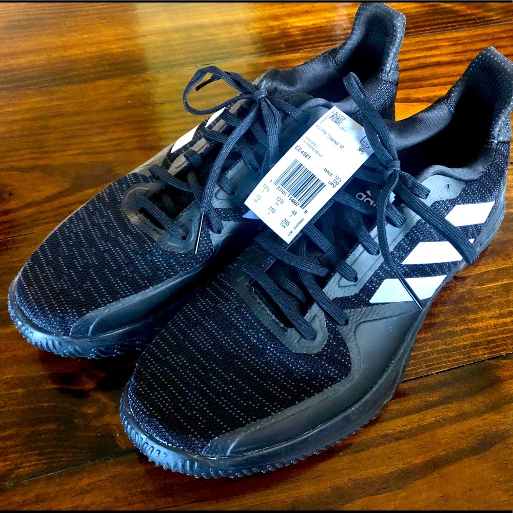 Adidas Fit Boost Trainers. Men’s size 13. New with tags. Black/White